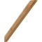 Ekena Millwork 4"W x 40"D x 40"H Traditional Rough Sawn Knee Brace, Western Red Cedar BRC04X40X40TRA00RWR - alternate 1